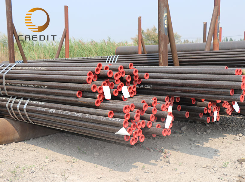 API 5L ASTM A106 A53 Grade B Black Color Seamless Steel Pipe For Oil and Gas Line