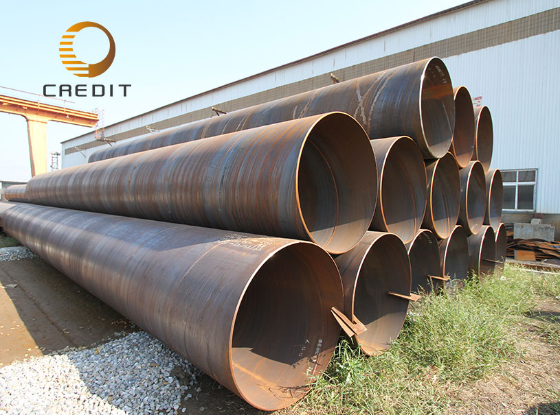 Low Carbon Welded Steel Ssaw Spiral pipe