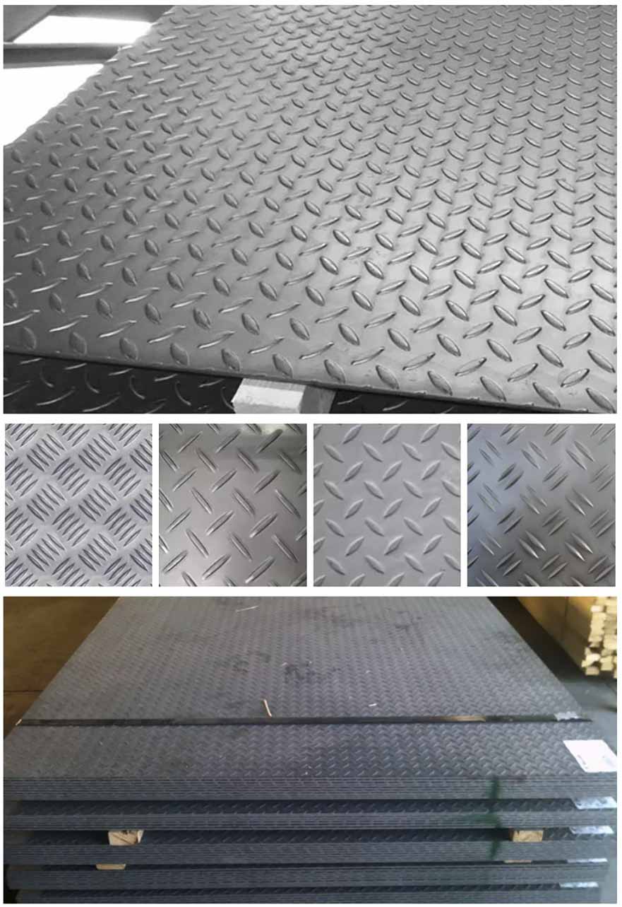 S235 S275 S355 Hot Rolled Checkered Steel Plate