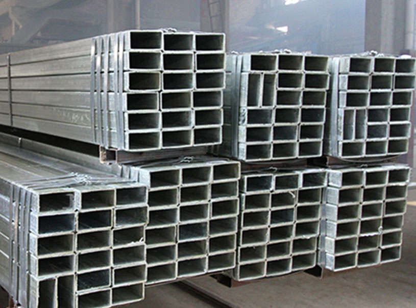 Rectangular Galvanized Steel Pipe