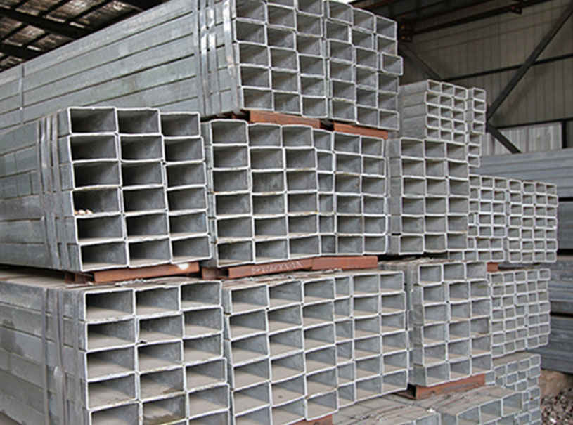 Rectangular Galvanized Steel Pipe