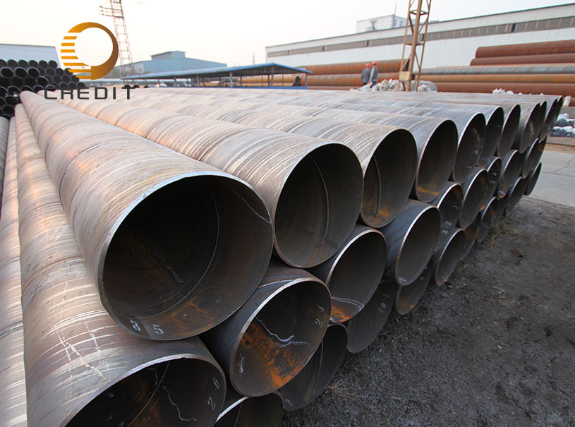 DIN EN API 5L SSAW Steel Pipe