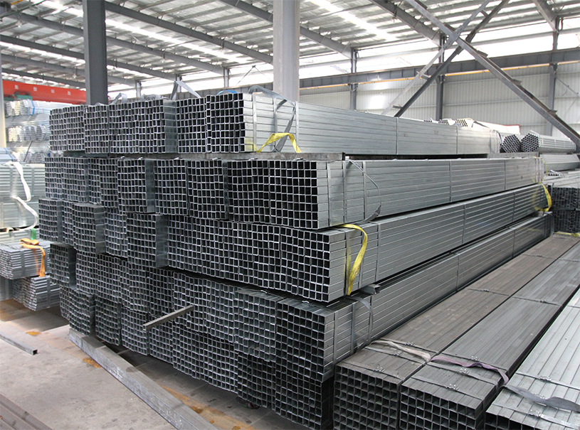 pre galvanized square tube