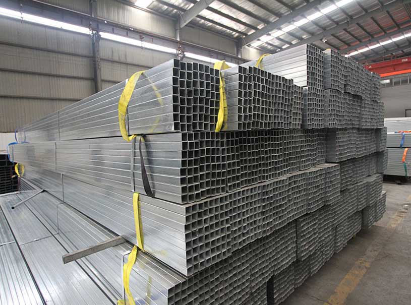 Galvanized Square Tube And Rectangular Tube For Furniture Structures