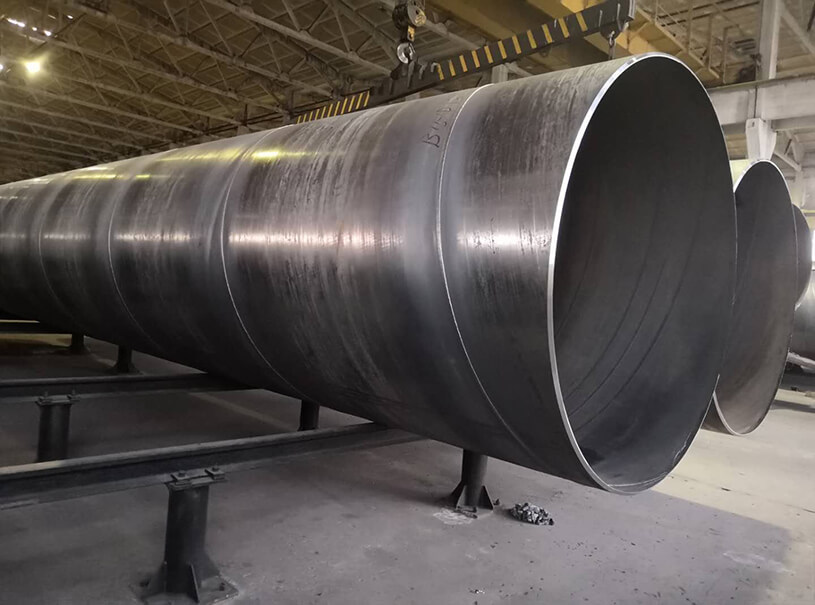 Oil Gas Pipeline API 5L PSL1 PSL2 X42-X80 SSAW Steel Pipe