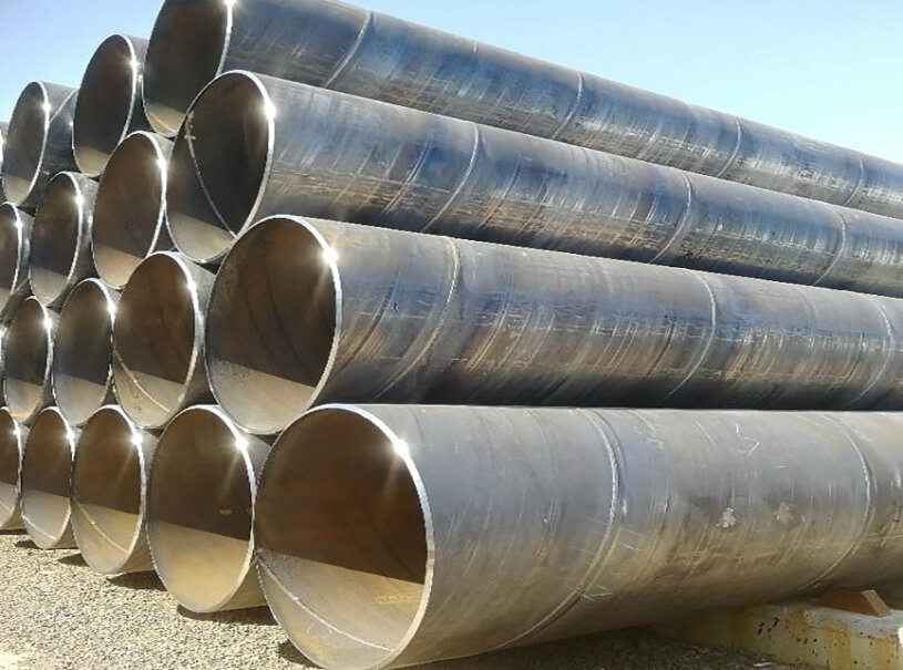 Fluid Pipeline API 5L ASTM A53 HSAW Steel Pipe