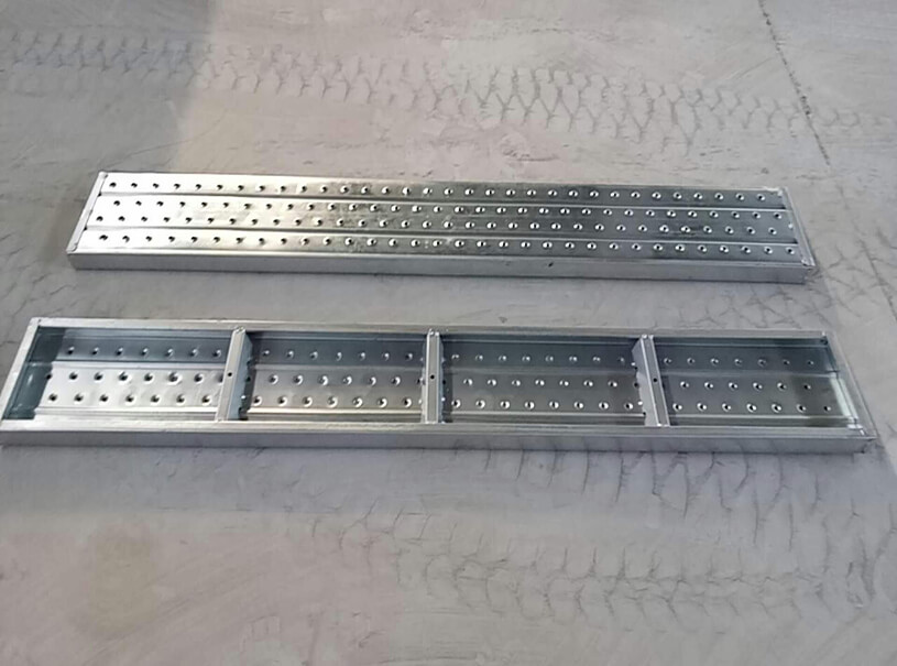 Pre Galvanized Steel Plank For Scaffolding Construction