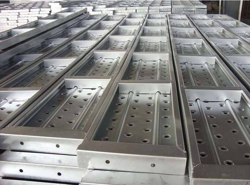 Pre Galvanized Perforated Steel Scaffolding Plank