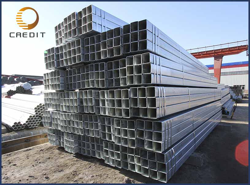 10MM*10MM-500MM*500MM Hot Dipped Galvanized Square Steel Tube