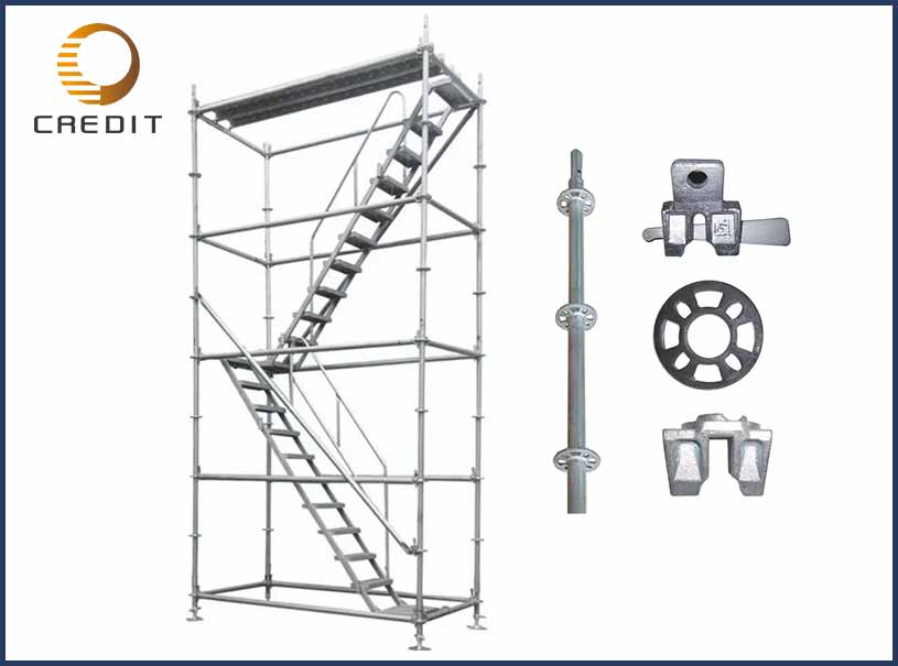 Heavy Duty Galvanized Steel RingLock Scaffolding