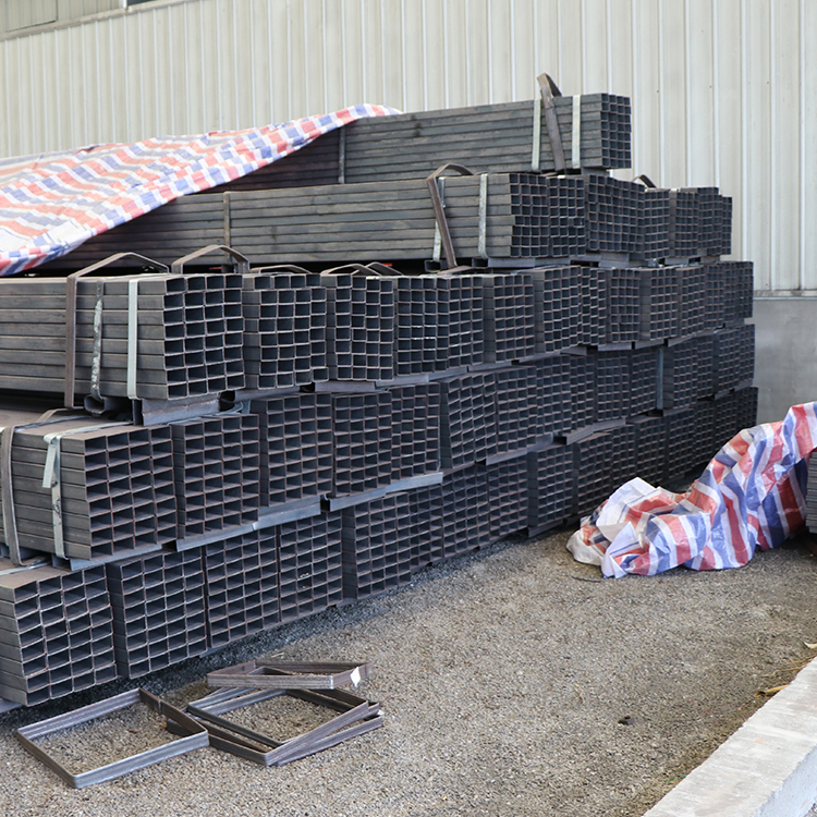Black Square Tube is a type of steel tubing that features a square cross-section