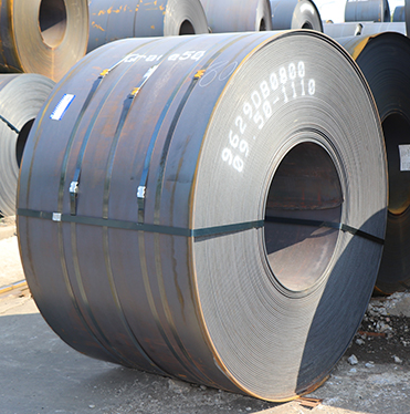 Hot-rolled steel is steel pieces that have been roll-pressed at extremely high temperatures