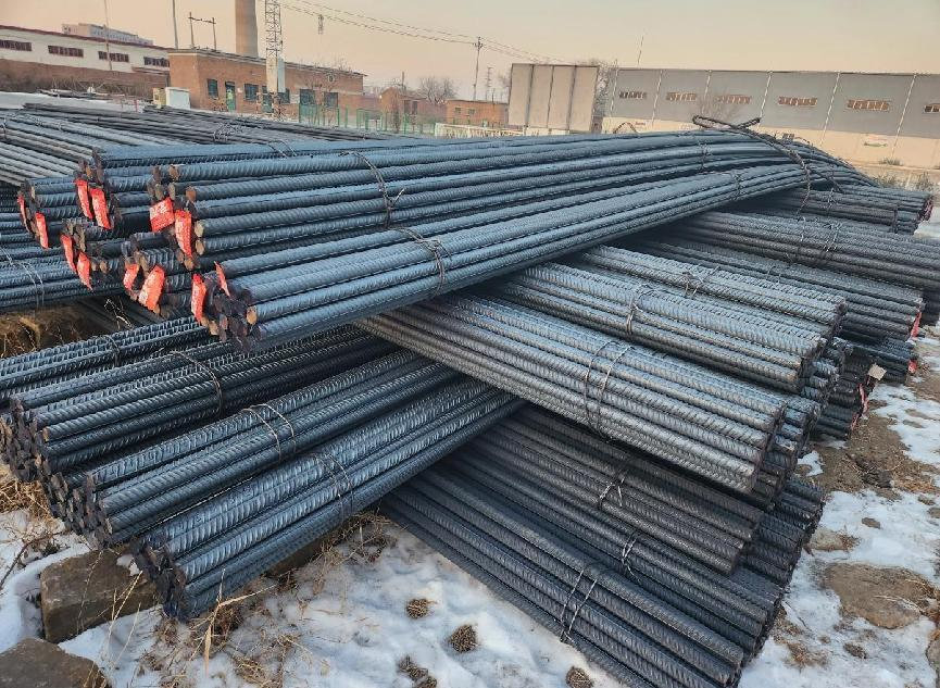 Rebar, officially known as hot-rolled ribbed steel bar, is a crucial type of construction steel.