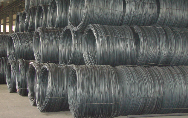 Thin steel product that is rolled from billets and coiled for ease of handling and transportation