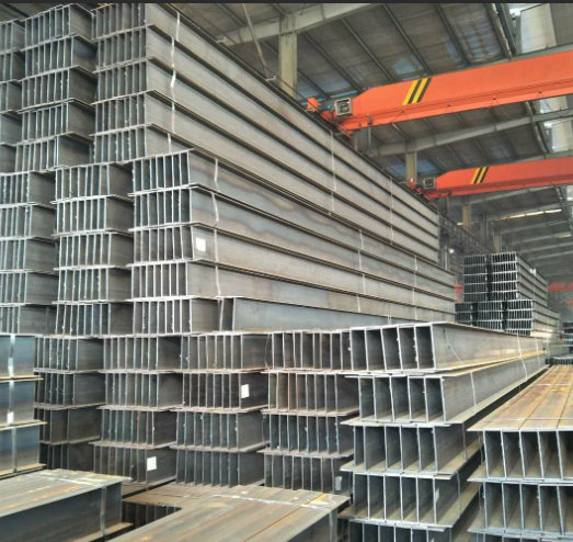 H-beam is a structural steel profile characterized by its distinctive 